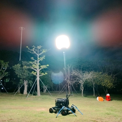 সরাসরি বিক্রয় 800W 3.8M উচ্চতা সরানো LED ওয়ার্ক লাইট টাওয়ার নির্মাণ আলো জন্য
