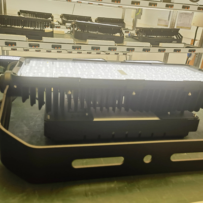 AC100 - 277V উচ্চ মাস্ট LED বন্যা আলো সামঞ্জস্যযোগ্য কোণ সামুদ্রিক LED বন্যা আলো