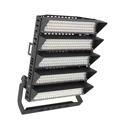 ডাই কাস্ট অ্যালুমিনিয়াম LED স্টেডিয়াম লাইট 1250W সফটবল ক্ষেত্রের জন্য LED স্পোর্টস বন্যা লাইট
