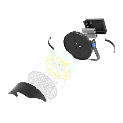 রাউন্ড এলইডি স্পোর্টস লাইট 1800W Ra70 Ra80 স্পোর্টস ফিল্ড আলোর জন্য স্পোর্টস ভেন্যু