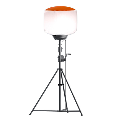 360 ডিগ্রী আলোকসজ্জা LED বেলুন লাইট 500W আউটডোর জন্য টানা হালকা টাওয়ার