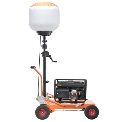 360 ডিগ্রী আলোকসজ্জা LED বেলুন লাইট 500W আউটডোর জন্য টানা হালকা টাওয়ার