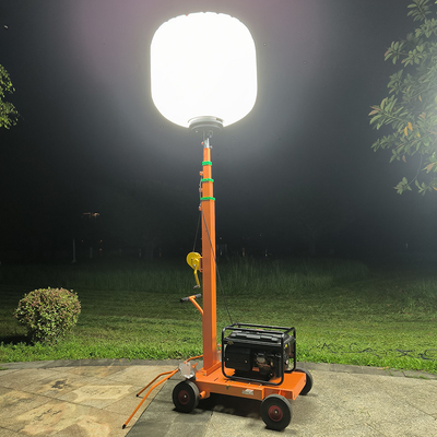 আলোকসজ্জা নেতৃত্বাধীন বেলুন হালকা ল্যাম্প 600W গ্রিন লাইট টাওয়ার মাইনিং জন্য