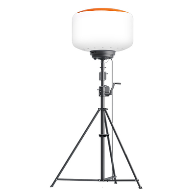1200W LED বেলুন লাইট টাওয়ার 192000lm পোর্টেবল লাইট টাওয়ার জেনারেটর ল্যাম্প শিল্প আলো জন্য