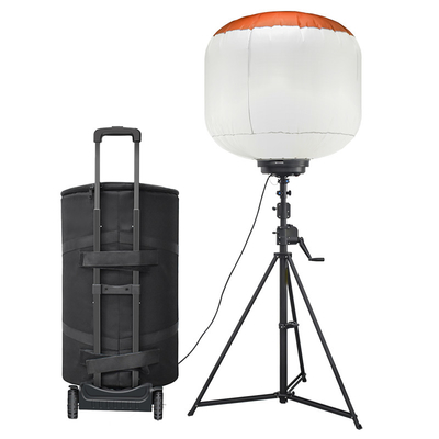 ট্রলি লাইটিং LED বেলুন লাইট টাওয়ার 1400W মস্ট লাইট টাওয়ার ফায়ার অ্যান্ড রেসকিউ জন্য