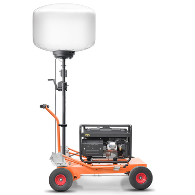 ট্রলি লাইটিং LED বেলুন লাইট টাওয়ার 1400W মস্ট লাইট টাওয়ার ফায়ার অ্যান্ড রেসকিউ জন্য