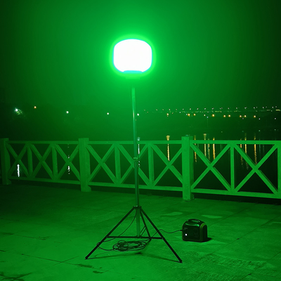 ট্রলি কার্ট বেলুন লাইট টাওয়ার 150W আরজিবি এলইডি লাইট টাওয়ার আউটডোর ক্রিয়াকলাপের জন্য
