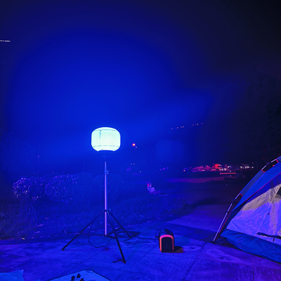 ব্যাটারি চালিত বেলুন লাইট টাওয়ার 100W RGB LED ওয়ার্ক LED ল্যাম্প পার্টি জন্য