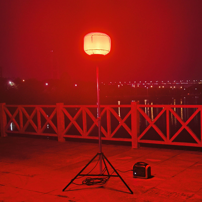 4500lm 7800lm স্ট্রিপড ওয়ার্ক ল্যাম্প 60W ব্যালন লাইট টাওয়ার ইভেন্টের জন্য