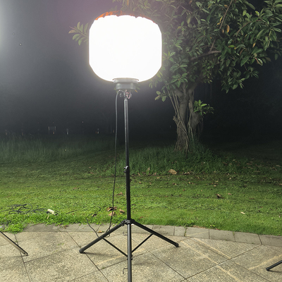 ট্রাইপডের সাথে কোন ঝলকানি LED লাইট 150W এলইডি বেলুন লাইট টাওয়ার ক্যাম্পের জন্য