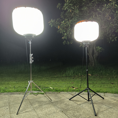 উজ্জ্বল নেতৃত্বাধীন লাইট ওয়ার্ক লাইট 200W LED বেলুন লাইট টাওয়ার বহিরঙ্গন জন্য আলো
