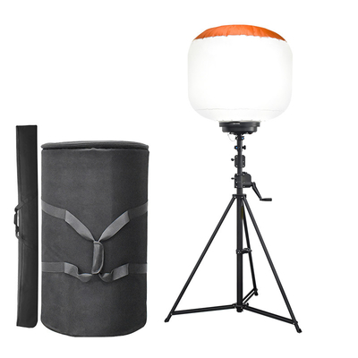 700W Inflatable Balloon Light Tower উচ্চ দক্ষতা নির্মাণ সাইটের জন্য সড়ক কাজ অস্থায়ী কাজ হালকা খনির সাইট