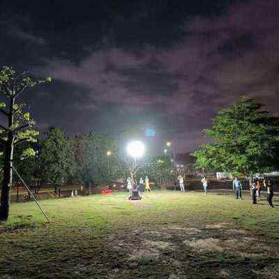 কারখানার কাস্টম 36W বহিরঙ্গন LED বন্যা হালকা সামঞ্জস্যযোগ্য স্পটলাইট বিপর্যয় ত্রাণ শিবিরের জন্য সামঞ্জস্যযোগ্য মাস্ট উচ্চতা