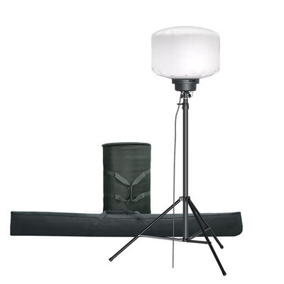 বহনযোগ্য এলইডি বেলুন আলো 320W আইপি 65 আউটডোর নির্মাণের জন্য ডিমমেবল